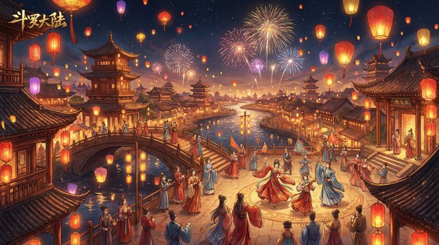 寸止挑战节日视频：灯火阑珊
